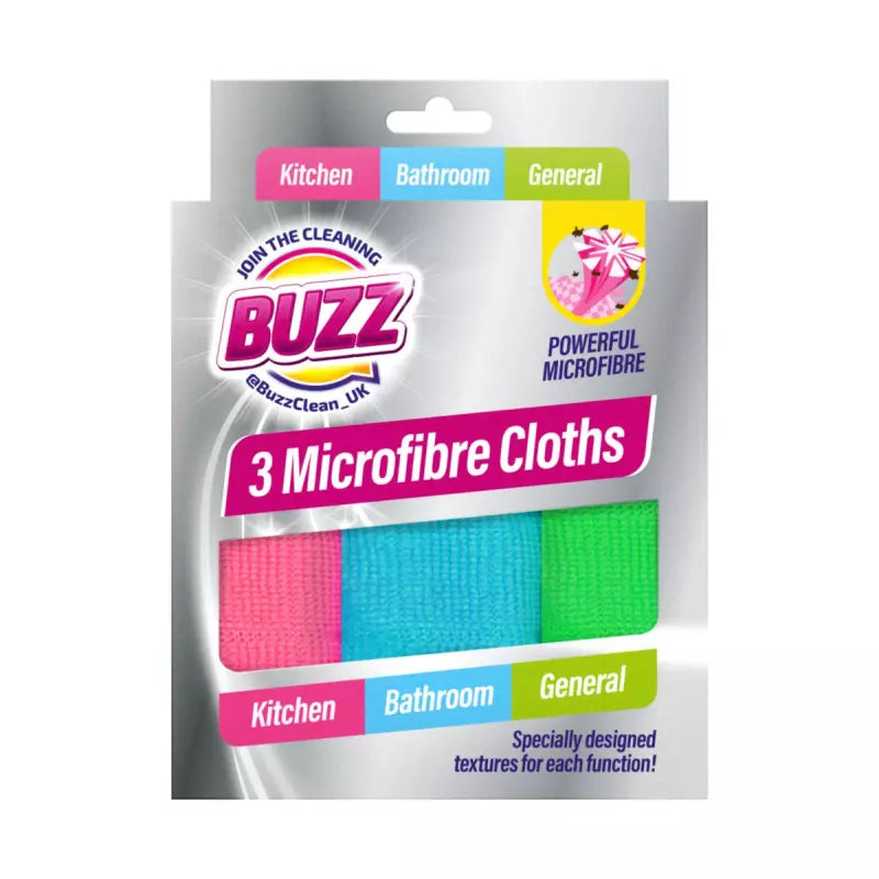 Microfibre Clothes (Pack of Three) (NCE3185)