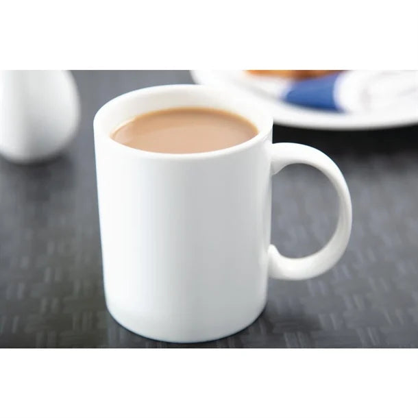 Olympia Whiteware Mugs (x12) (NCE3118)