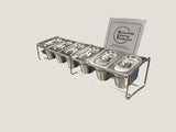 Ambient Gastronorm Ingredient Rack, Including Gastro Pots & Lids (3850)