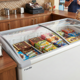 Prodis Curved Glass Display Freezer, 546L/182cm, Model- NVC5. Delivery Included