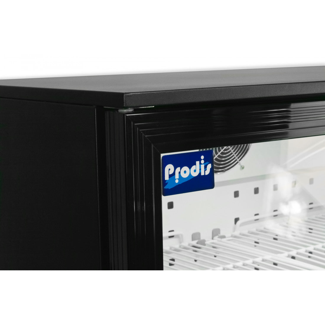 Prodis Triple Sliding Door Black Bottle Cooler, Model- NT3BS-HC. Delivery Available