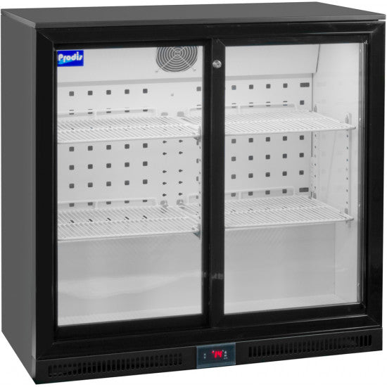 Prodis 2 Sliding Door Bottle Cooler - NT2BS-HC. ON SALE/EX-DISPLAY