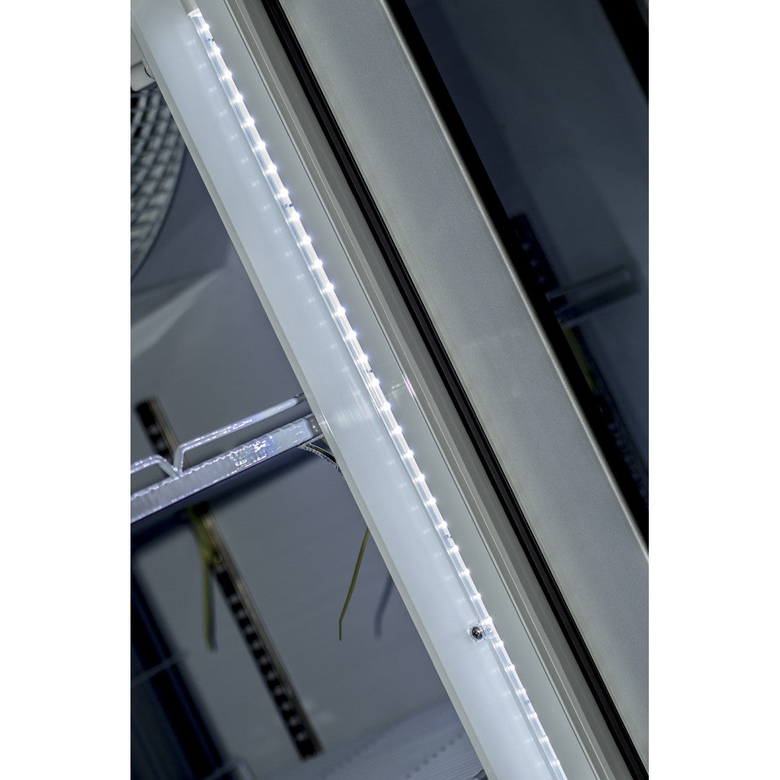 Prodis Heavy Duty Double Door Display Fridge, Low Energy, Model- XPD1250-P-G-LE. Delivery Included