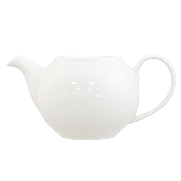 Superwhite Cafe Porcelain White Stacking Teapot 42.5cl/15oz (NCE4681) x1