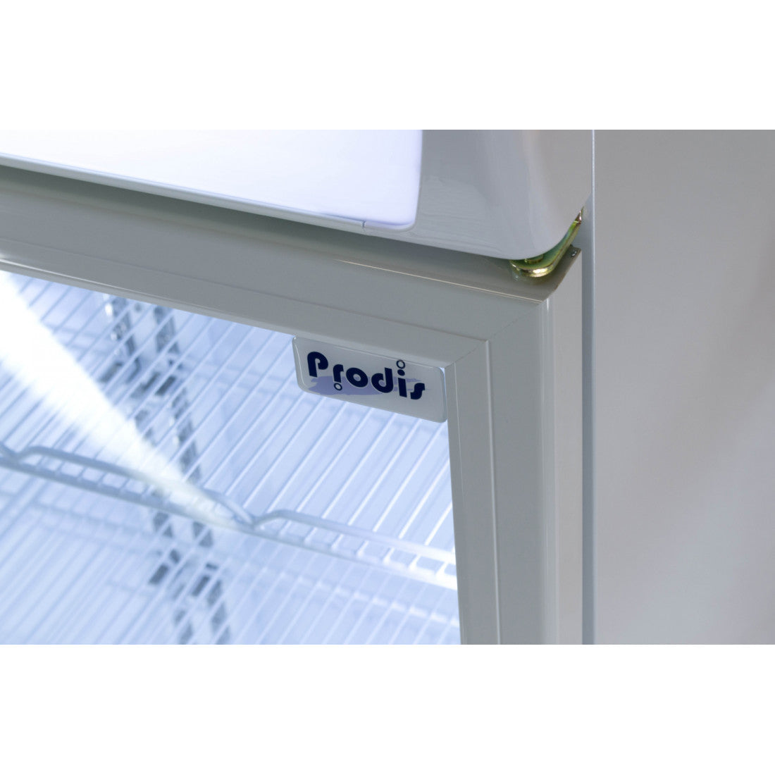 Prodis White Double Door Tall Shop Display Fridge, Model-XD1201. Delivery Included